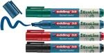 edding 32 EcoLine Flipchartmarker Set - bunte Farben - 4 Stifte - Keilspitze 1-5 mm -