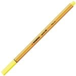 STABILO - Fineliner - point 88 - Einzelstift - zitronengelb