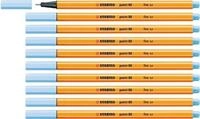 STABILO - Fineliner - point 88-10er Pack - eisblau