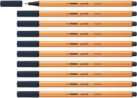 STABILO - Fineliner - point 88-10er Pack - paynesgrau