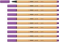 STABILO - Fineliner - point 88-10er Pack - pflaume