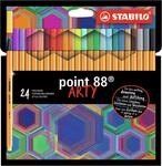 STABILO - Fineliner - point 88 - ARTY - 24er Pack