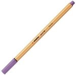Fineliner - STABILO point 88 - Einzelstift - grau violett