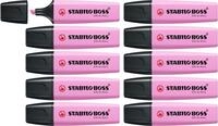 STABILO - Textmarker - BOSS ORIGINAL Pastel - 10er Pack - frische Fuchsie