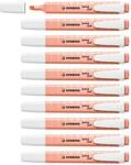 STABILO - Textmarker - swing cool Pastel - 10er Pack - cremige Pfirsichfarbe