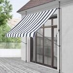 pro.tec Klemmmarkise Stem Markise ohne Bohren 350 x 120 x 220-309 cm Balkonmarkise