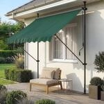 pro.tec Klemmmarkise Stem Markise ohne Bohren 150 x 120 x 220-309 cm Balkonmarkise