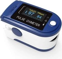 Pulox PO-200 Solo Pulsoximeter Dunkelblau f&uuml;r SpO2 & Puls am Finger