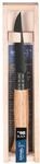 N&deg;08 roble "black" edicion acero inoxidable con lama negra mango de roble
