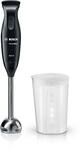 Bosch MSM2610B Handmixer CleverMixx mit vier Klingen, 600 W, schwarz / grau Mixer und