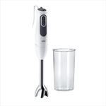 Braun Stabmixer MultiQuick 3 Vario MQ 3100 WH Smoothie+, wei&szlig;