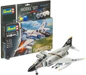 Revell Modellbausatz Flugzeug 1:72 - F-4J Phantom II im Ma&szlig;stab 1:72, Level 3,