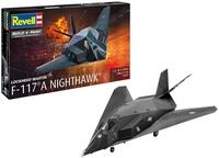 Revell Modellbausatz Lockheed F-117 - Detaillierte Oberfl&auml;chenstruktur - Zwei