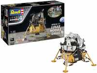 Revell Modellbausatz Apollo 11 Mondlandefähre Eagle I Maßstab 1:48 I 75 Teile I