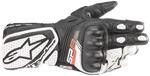Alpinestars Stella SP-8 V3 Damen-Motorradhandschuhe, lang, Wei&szlig;, Gr&ouml;&szlig;e S,