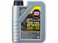 LIQUI MOLY Top Tec 6100 0W-30 | 1 L | Synthesetechnologie Motoröl | Art.-Nr.: 20770