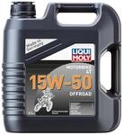 LIQUI MOLY Motorbike 4T 15W-50 Offroad | 4 L | Motorrad Synthesetechnologie Motor&ouml;l