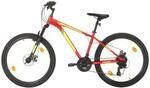 vidaXL Mountainbike 21 Gang 27,5 Zoll Rad mit Scheibenbremsen