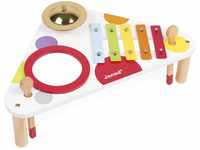 Janod - Confetti Holz-Musiktisch, Kinder-Musikinstrument, Spielzeugnachbildung und
