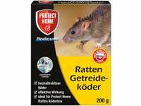 PROTECT HOME Rodicum Ratten Getreideköder, praktische, auslegefertige Portionsbeutel