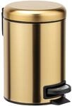 WENKO Kosmetikeimer 3 Liter, rostfreier Edelstahl, Anti-Fingerprint, herausnehmbarer