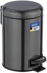 WENKO Kosmetikeimer 3 Liter, rostfreier Edelstahl, Anti-Fingerprint, herausnehmbarer