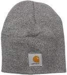 Carhartt Acrylic Knit M&uuml;tze, Grey/Coal Heather, Einheitsgr&ouml;&szlig;e