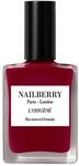 Nailberry Strawberry Jam, red/dark red pink, 15 ml