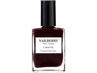 Nailberry Noirberry, red/very deep red black, 15 ml