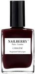 Nailberry Noirberry, red/very deep red black, 15 ml