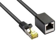 Good Connections RJ45 Ethernet LAN Patchkabel-Verl&auml;ngerung mit Cat. 7...