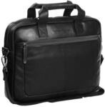 The Chesterfield Brand - Leder Laptoptasche Schwarz Calvi