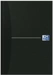 Oxford gebundenes Buch A5 kariert 192 Seiten, smart black/schwarz