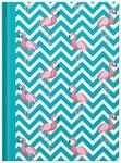 RNKVERLAG 46751 - Kladde / Notizbuch &bdquo;Flamingo blau, dotted, DIN A5, 96...
