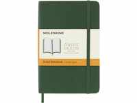 Moleskine - Klassisches Blanko Notizbuch - Softcover mit Elastischem Verschlussband -