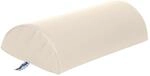 Sport-Tec Halbrolle Lagerungsrolle Lagerungskissen mit Kunstlederbezug 50x25x12,5 cm