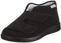 VAROMED Genua Gesundheitsschuhe Damen & Herren Schwarz I Gr. 44 I Orthop&auml;dische