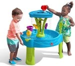 Step2 Summer Showers Splash Wasserspieltisch | Kleiner Wassertisch mit 8-teiligem