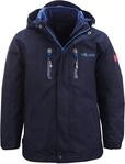 Trollkids Kids Lofoten 3in1 Jacket, 104/104 Kinder, Navy/French Blue