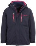 Trollkids Kids Lofoten 3in1 Jacket, 116/116 Kinder, Navy/pink