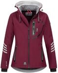 Arctic Seven Damen Softshell Funktions Outdoor Regen Jacke Sport Kapuze AS186