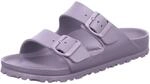 Birkenstock Arizona Eva 1003491, Pantoletten, Silber (Metallic Silver 02119), 41 EU