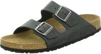 Birkenstock Classic ARIZONA Unisex-Erwachsene Pantoletten, Schwarz, 45 EU