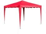 DEMA Alu/Metall Faltpavillon 3x3 Meter Rot
