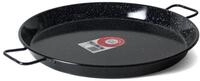 Garcima Paellapfanne f&uuml;r 4 Personen, emailliert, 30 cm 9 personas, 40 cm, Schwarz