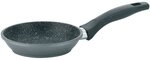 kela Bratpfanne Stoneline 16cm aus Aluminium, Aluguss, Schwarz, 16 cm