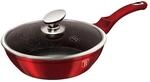 Berlinger Haus - BH/1259n - Frypan Deep with Cover, 24 cm, Bordeaux Edition von Metal