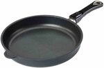 AMT Gastroguss Bratpfanne 28 cm &Oslash;, 5 cm hoch, abnehmbarer Stiel, induktionsgeeignet,