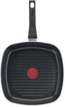 Tefal Easy Cook & Clean Grillpfanne 26x26 cm, Antihaftbeschichtung, langlebige Steak