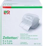 Lohmann & Rauscher Zelletten Zellstofftupfer von der Rolle, weiss